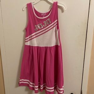 Jo Jo dress pink and white